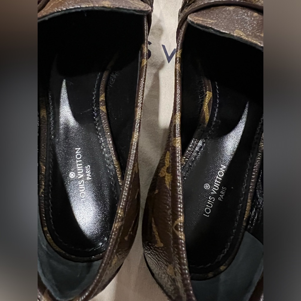 Louis Vuitton Monogram canvas Case Loafers - Picture 7 of 11
